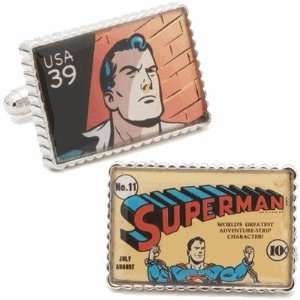  Superman Stamp Cufflinks 