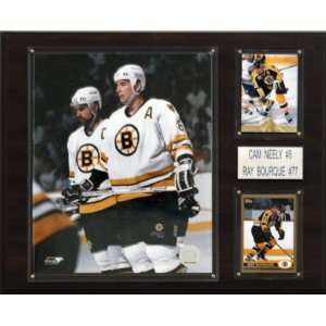  NHL Neely Bourque Boston Bruins Player Plaque