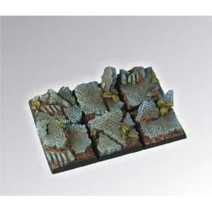  Square Bases Elven Ruins Square Bases 25mm (5) Toys 