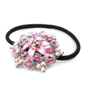  Scrunchie french touch Sissi pink. Jewelry