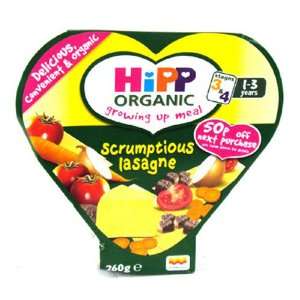 Hipp 1 Year Scrumptious Lasagne Tray 260g  Grocery 