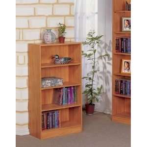  4 Tier Modern Style Storage Bookcase Cabinet With Four 