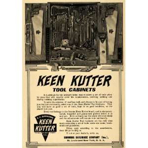   Hardware Keen Kutter Tool Cabinets   Original Print Ad