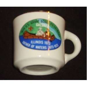  Boy Scout 1973 US Grant Pilgrimage Collectible Mug 