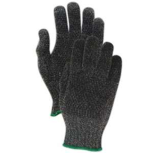 Magid CutMaster XKS200PR Yarn Glove, PVC Coating, Knit Wrist Cuff 