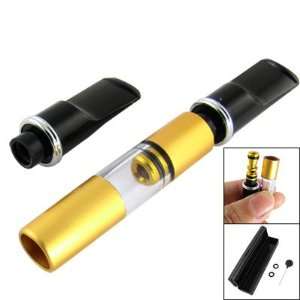  Amico Gold Tone Black Reusable Tabacco Smoke Clean Filter 