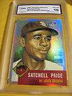SATCHELL PAIGE BROWNS 2001 TOPPS ARCHIVES RESERVE 63 REPRINT # 53 