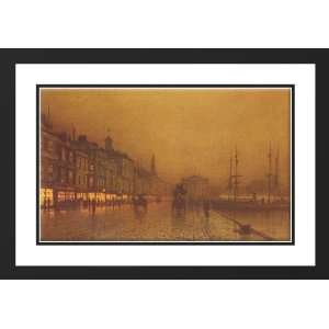  Grimshaw, John Atkinson 24x18 Framed and Double Matted 