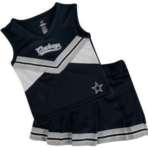 Dallas Cowboys Toddler Girls Cheerleader Set  Sports 