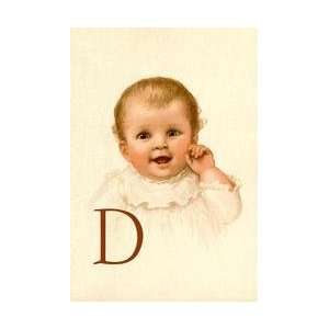  Baby Face D 12x18 Giclee on canvas