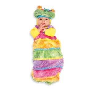  Wiggle Worm Rainbow Bunting Newborn Infant Costume Toys 