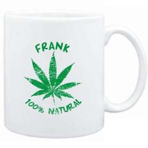    Mug White  Frank 100% Natural  Male Names