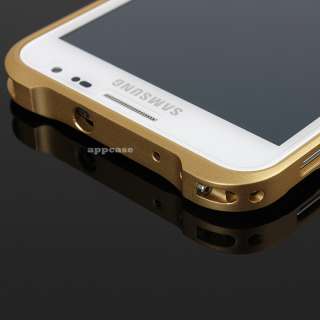 Duralumin Gold Bumper Case Cover For SAMSUNG Galaxy Note I9220 N7000 