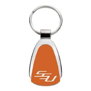   Savannah State University   Teardrop Keychain   Orange Sports