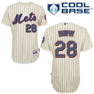  Daniel Murphy New York Mets Authentic Alternate Ivory Cool Base 