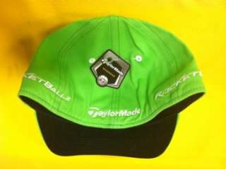   TaylorMade RBZ HIGH CROWN Rocketballz Fitted Hat LIME GREEN S/M D22