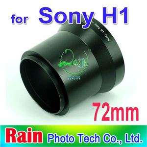58mm + 72mm Lens Adapter Tube for SONY DSC H5 DSC H2 H1  