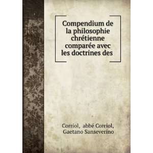   doctrines des . abbÃ© Corriol, Gaetano Sanseverino Corriol Books