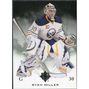   Deck Ultimate Collection #7 Ryan Miller /399 Sports Collectibles