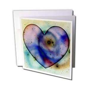  Patricia Sanders Creations   Aqua Universe Abstract Heart 