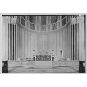   Church, 50th St. and Park Ave., New York City. Sanctuary 1941 Home