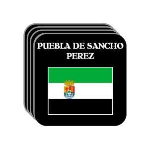 Extremadura   PUEBLA DE SANCHO PEREZ Set of 4 Mini Mousepad Coasters