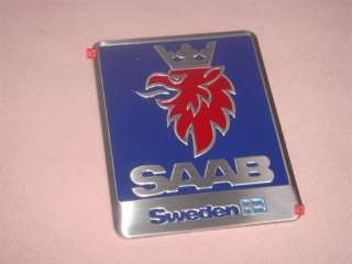 SAAB SPORT Emblem Sticker Decal BADGE WATER PROOF NEW  