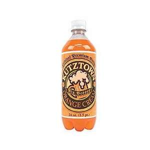 Kutztown Old Fashioned Orange Cream Soda, Bottle, 24 fl oz