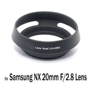   Metal Lens hood for SAMSUNG NX 20mm F/2.8 Lens