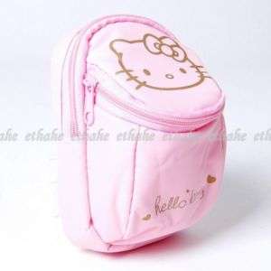 Hello Kitty Mini Waist Fanny Bag Purse Carabiner Pouch  