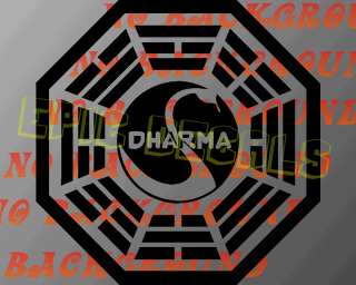Lost Dharma Initiative SWAN Station Decal / Sticker  