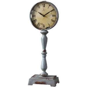   Lamoine Cottage Clock   22.5 x 8 x 5, Antique Ivry/Bl