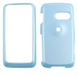  PEARL BABY BLUE SNAP ON CELL PHONE CASE FACEPLATE COVER 