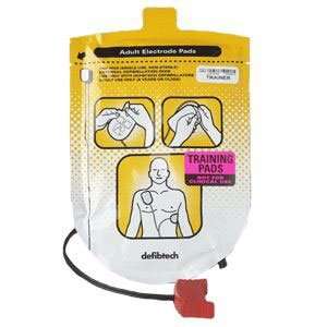   Defibtech Adult Training Pads w/connector DDP 101TR 