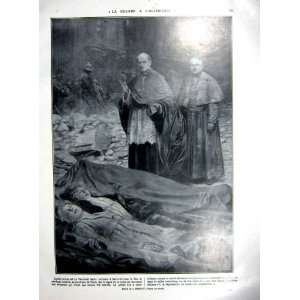   German War Ww1 Religious Blessing Dead Hospital 1927