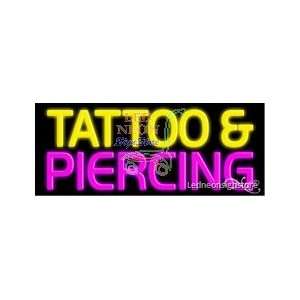  Tattoo and Piercing Neon Sign