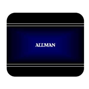    Personalized Name Gift   ALLMAN Mouse Pad 