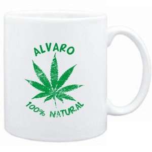  Mug White  Alvaro 100% Natural  Male Names Sports 