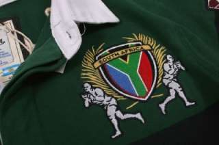   VINTAGE SOUTH AFRICA NO.18 RUGBY POLO JERSEY MULTIPLE SIZE  