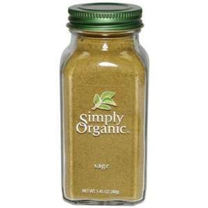 Simply Organic Organic Ground Sage ( Grocery & Gourmet Food