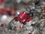 Rare RUBY SILVER PROUSTITE XSharp Crystals Morocco  