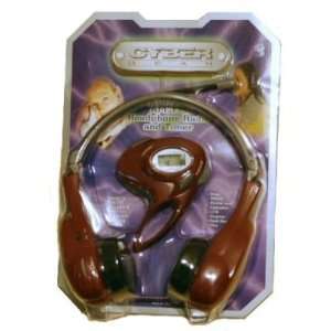  Cyber Gear Am Fm Headset & Stop Watch RED Toys & Games