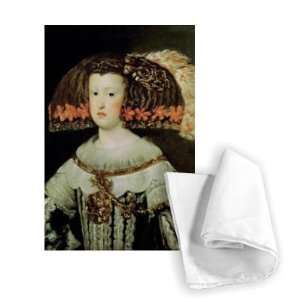  Portrait of Queen Maria Anna (1635 96) of   Tea Towel 