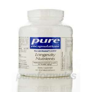  Pure Encapsulations Longevity Nutrients 120 Vegetable 