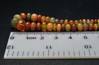   Natural AAA+ Ethiopian Welo Opal Round Beads 14 african Jewelry Z599