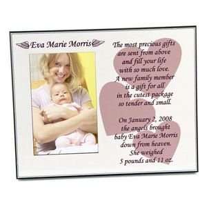 A Gift From Angels Baby Girl Picture Frame Baby
