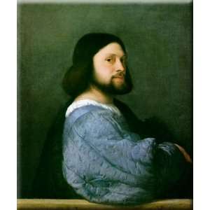  Portrait of Ariosto 25x30 Streched Canvas Art by Titian 