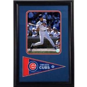  Ryan Sandberg Pennant Frame   Chicago Cubs Sports 