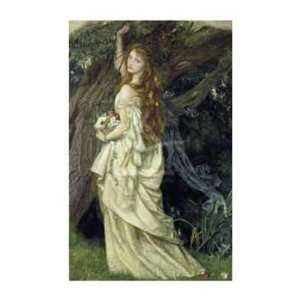  Arthur Hughes   Ophelia ca 1865