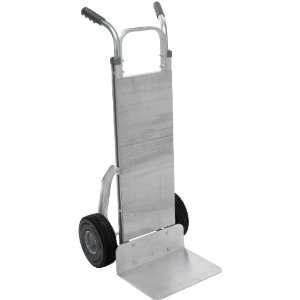 RWM Casters Aluminum Fixed Hand Truck with Dual Grip Vinyl Handle 